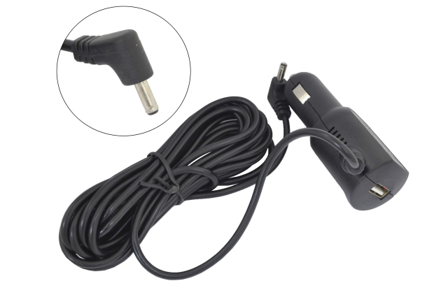 Зарядное устройство от прикуривателя 3.4 x 1.4 12V/5V 2.0A 3.0м + USB AV-1025