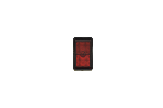 Переключатель ASW-11D On-Off красный 12V 20A (3c)