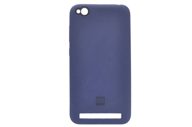 17011 Чехол Silicone case для Xiaomi Redmi 5A, синий