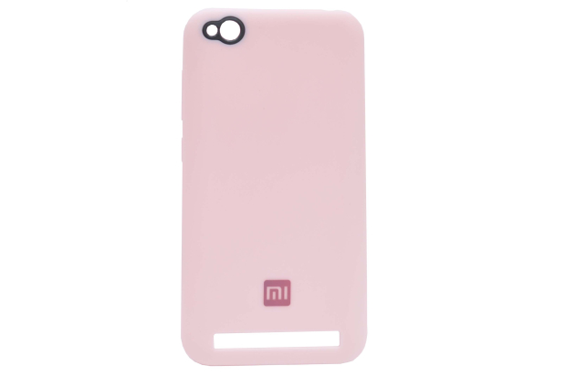 17009 Чехол Silicone case для Xiaomi Redmi 5A, розовый