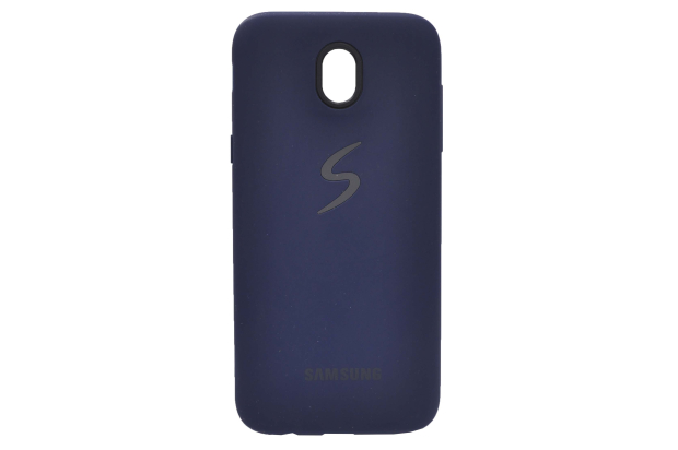 16095 Чехол Silicone case для Samsung J530/J5(2017), синий