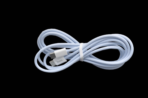 Кабель Hoco X104 Source Type-C - Type-C, 2 метра, 60W, синий