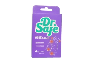 17330 DR.Safe пластырь мозольный №4