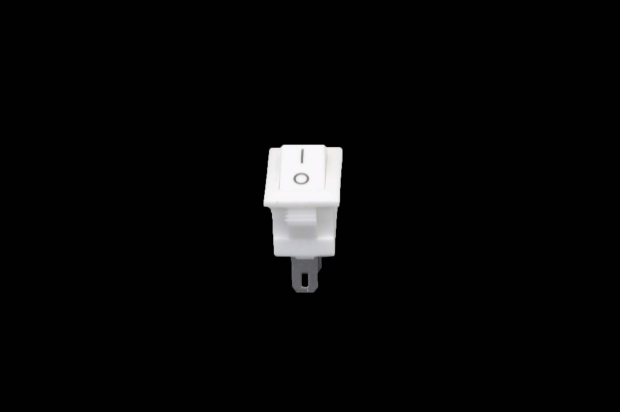 Переключатель KCD5-101-3-C3-W/2P On-Off белый 250V 1A (2c)