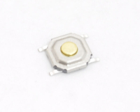 Кнопка 4-pin  4x4x1.5mm L=0.5 mm SMD IT-1187 On-(Off) 12V 50mA (№38)
