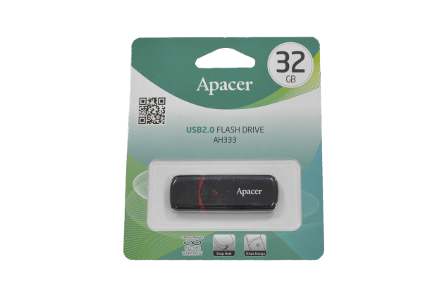 59710 Флэш  32GB USB Apacer AH333 Black