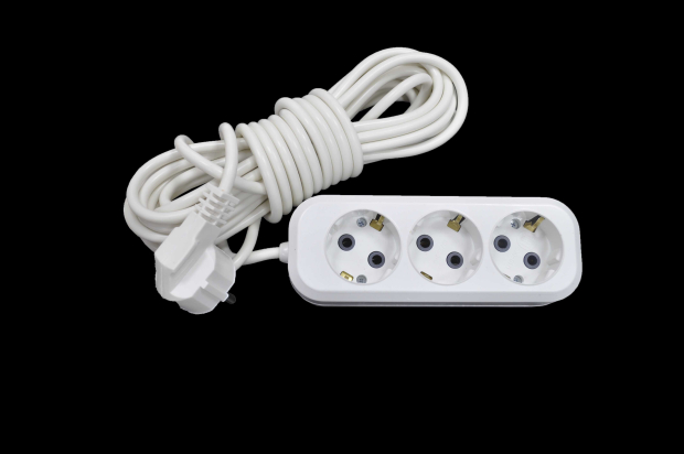 Удлинитель Эра 220V 3 розетки 7,0м U-3-7.0m (без заземления)