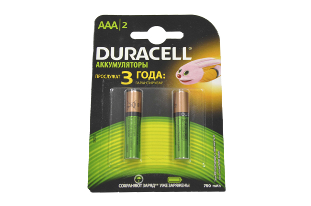 Duracell HR03-2BL 750mA (AAA) Аккумулятор (блистер)