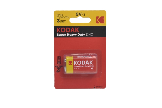 Kodak 6F22-1BL (крона) батарейка