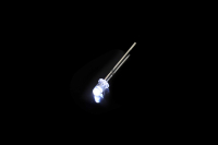 Светодиод  3мм FYL-3014 UWC - белый холодный (9500mcd, 2.8-3V, 30°)