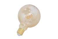 Лампа светодиодная General Loft шар G95S-GW-E27-8W-2700K, 2K 95x136 филамент (нитевидная) золотая волна