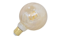 Лампа светодиодная General Loft шар G95S-GW-E27-8W-4500K, 2K 95x136 филамент (нитевидная) золотая волна