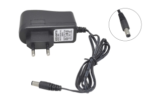 Блок питания 220V/ 9.0V  0.5A (5.5x2.1) импульсный (адаптер)