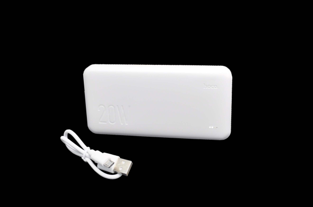 Внешний аккумулятор Hoco J87, PD20W, QC3.0, 10000mA-ч, белый