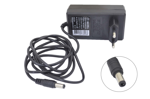 Блок питания 220V/12V  2.5A Manwell YW120V025 (5.5x2.5) импульсный (адаптер)