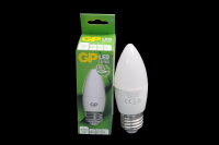 Лампа светодиодная GP LED C37-7W-E27-40K-2CRB1