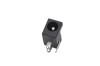 Разъем питания 5.5x2.1mm "гн" пластик на плату 3-231