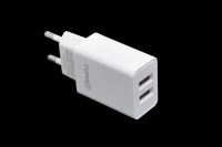Сетевое зарядное устройство Fumiko CH13 2USB, 2.4A, белое