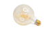 655307 Лампа светодиодная General Loft шар G95S-E27-8W-2700K, 2K 95x136 филамент (нитевидная) золотая