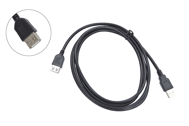 Шнур USB 2.0 AM > AF  1.8м Defender USB02-06 USB2.0