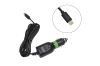 Зарядное устройство от прикуривателя iPhone 5/5S/6/6+/6S/6S+/7/7+ 12V/5V 2.0A 2.0м HW334D