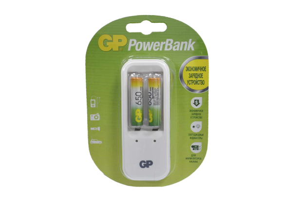 0243035 Зарядное устройство GP+ 2x650mA (AAA)