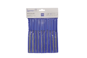Надфили в наборе 10 шт, ПВХ рукоятка, Smartbuy Pro Tools SBT-PRO-TFS-10P1