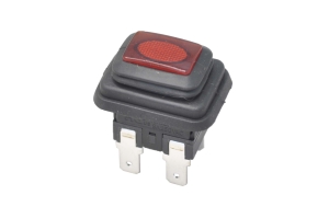 Кнопка NOVA KAN-L6 (SB146) ножки вниз 8A 250V