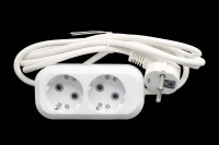 860467 Удлинитель 1-2 SALE 220V/16A 2 розетки 2м (с заземлением)