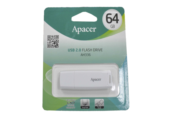 59720 Флэш 64GB USB Apacer AH336 white