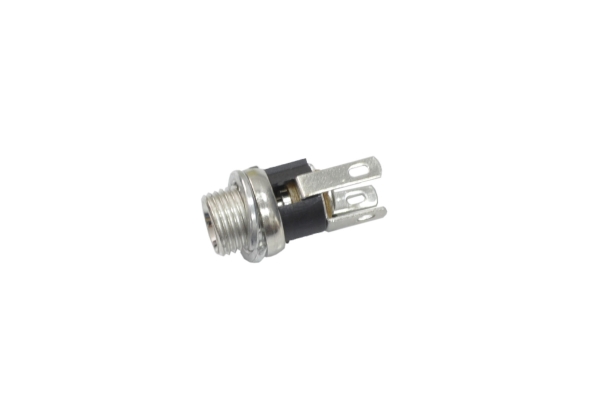 Разъем питания 5.5x2.5mm "гн" металл на корпус DC-025 2.4mm (3-236)