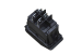 Переключатель клавишный On-Off красный 12V 35A (4c) 36-4460