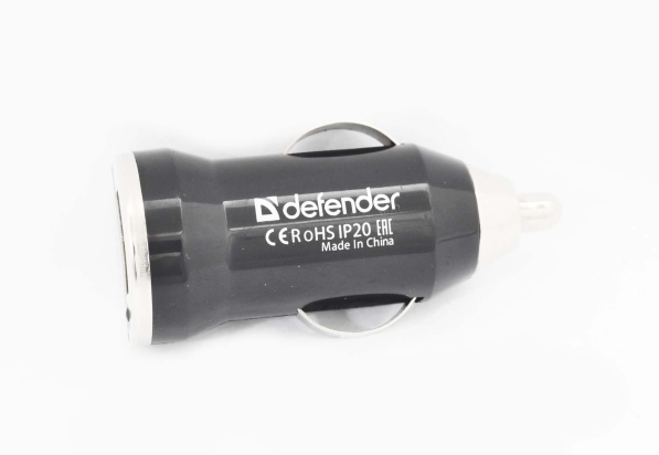 83514 Автомобильный адаптер Defender ECA-01 1порт USB, 5V,1А