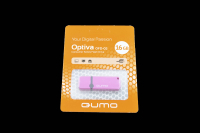 18081 Флэш Qumo 16GB USB 2.0 Optiva 02 (розовый)