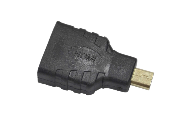 0239631 Переходник HDMI - microHDMI Gembird A-HDMI-FD 19F/19M, золотые разъемы
