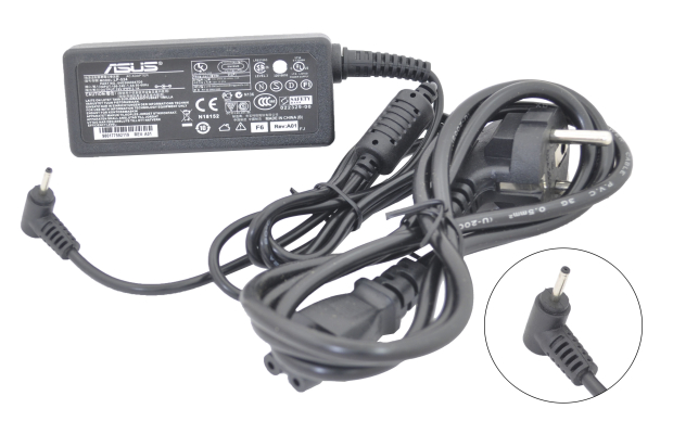 Блок питания 220V/19V 2.1A Asus LP-524 (2.5x0.7 - угловой) импульсный (адаптер)