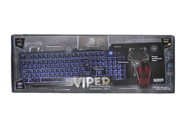 23116 Игровой набор Viper (клавиатура+мышь+коврик)