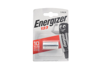 Energizer CR123 lithium 3V батарейка