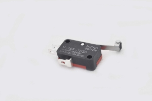 Микропереключатель V156-1C25 250V 15A черный 3-pin с роликом