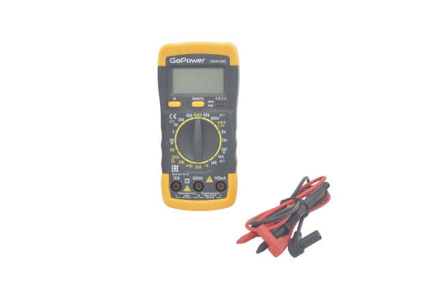 DigiM 500 цифровой мультиметр (GoPower)