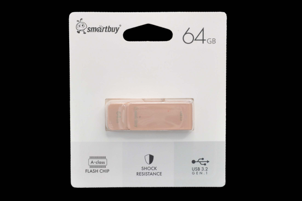 Флэш 64Gb USB3.2 Smart Buy  Metal Apricot