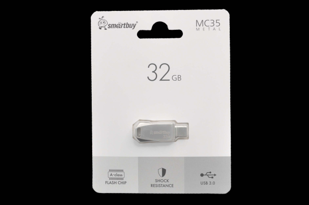 Флэш 32Gb USB3.0 Smart Buy MC35 Metal Dual