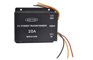 Преобразователь напряжения (инвертор) 24V-12V 20A