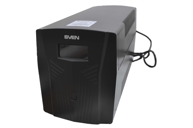 ИБП SVEN Pro 1500 1500VA/900W LCD, USB, RJ-45 (3EURO)