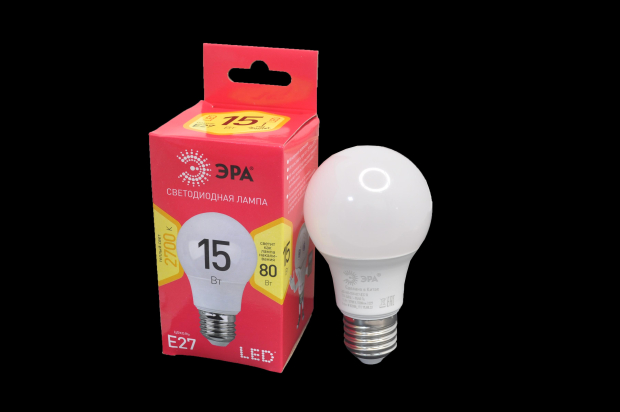 Лампа светодиодная Эра RED LINE LED A60-15W-827-E27