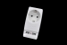 Адаптер Эра 1 "гн" 220V + 2xUSB 2100mA с заземлением (белый) SP-1e-USB-W — фото 1