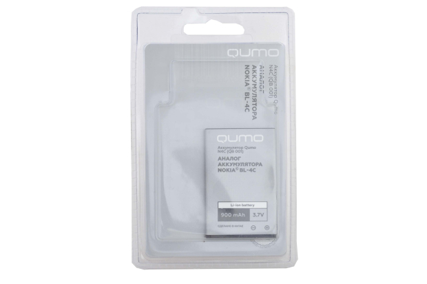 24518 АКБ Qumo для Nokia BL-4C 900mAh