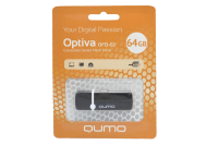 24437 Флэш Qumo 64Gb USB 2.0 Optiva 02 (черный)