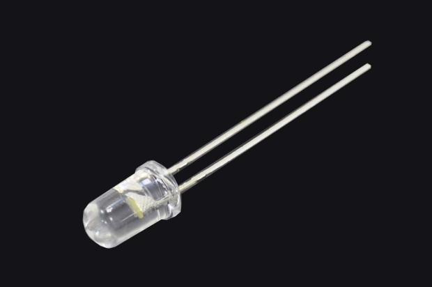 Светодиод  5мм ARL-5013UWC-B - белый мигающий (45° 3.5Hz/min)
