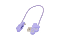 Кабель-брелок JOYROOM Lucky Clover S-L125 USB-Lightning, фиолетовый